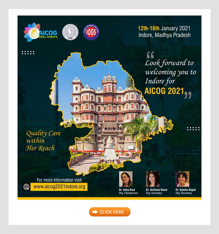 64th All India Congress of Obstetrics & Gynaecology - AICOG 2021