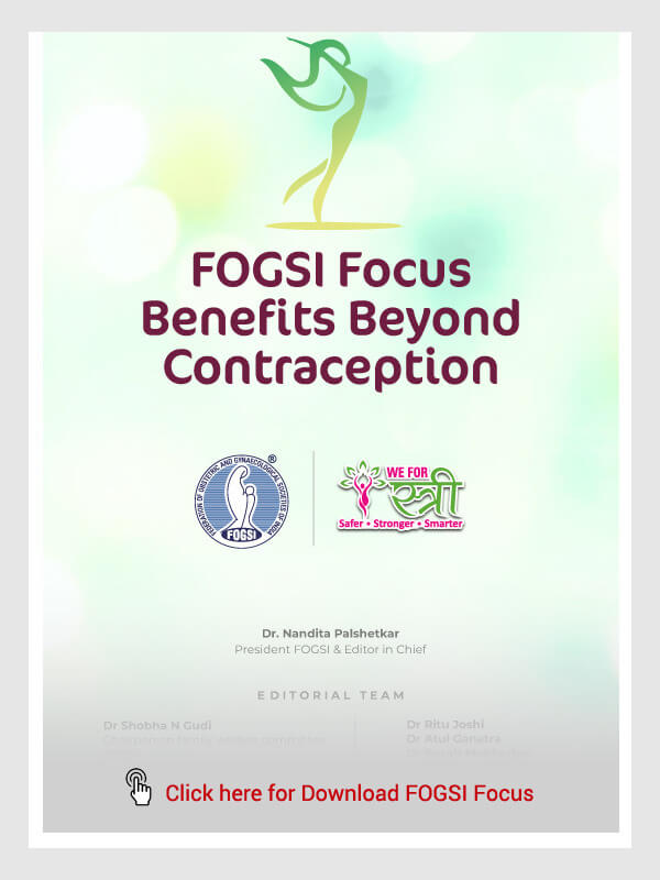 FOGSI Focus Benefit Beyond Contraception