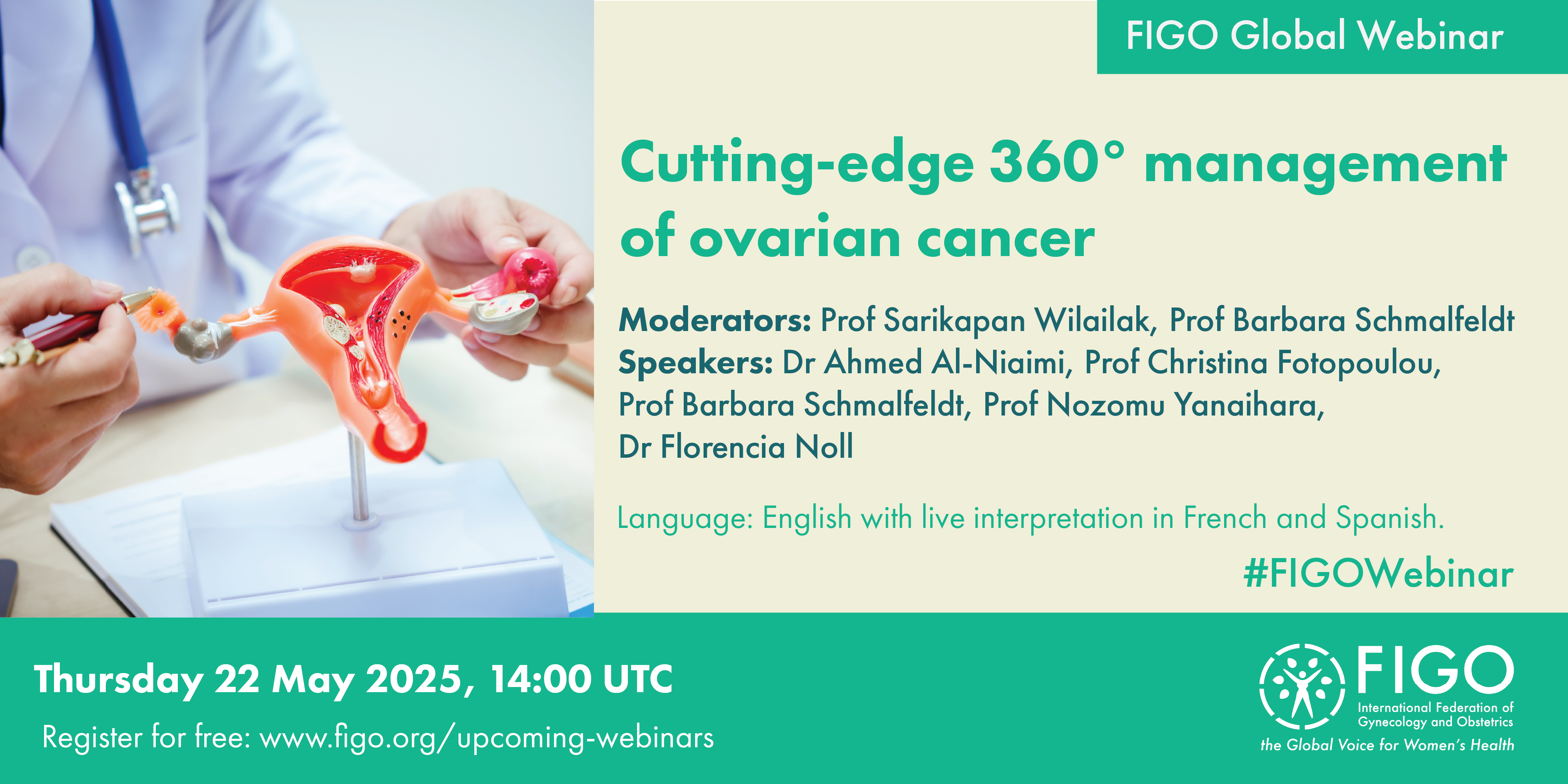 Cutting-edge 360° management of ovarian cancer